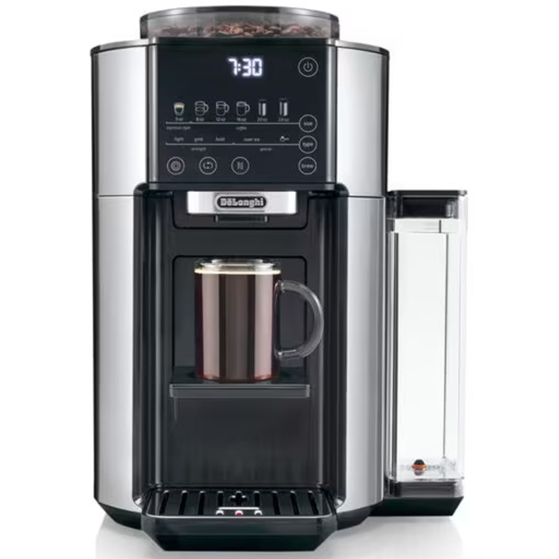 De'Longhi TrueBrew Drip Coffee Maker - Black with Stainless Steel | CAM51025MB | P.C. Richard & Son