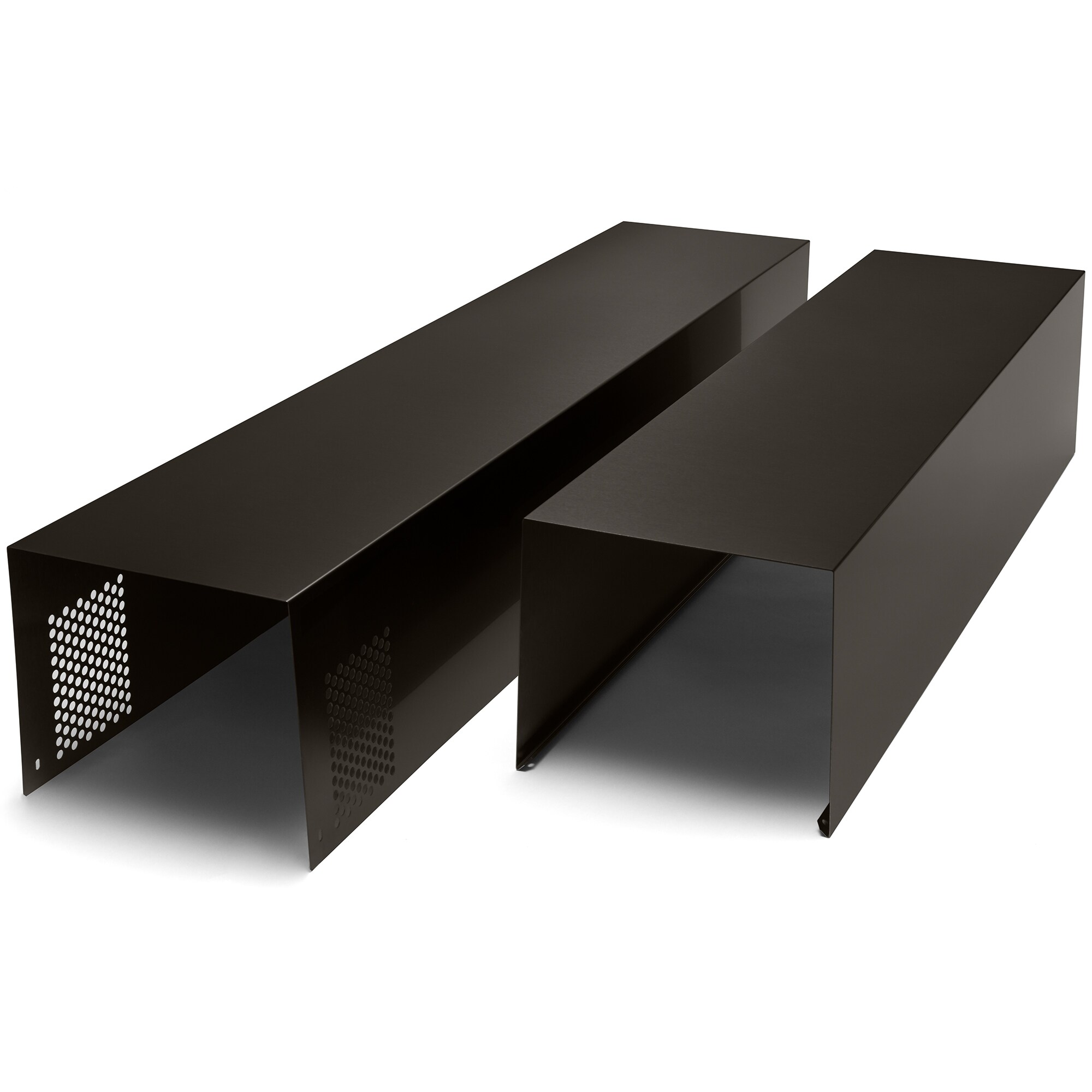Whirlpool Wall Hood Chimney Extension Kit for Range Hoods - Black Stainless Steel, , hires