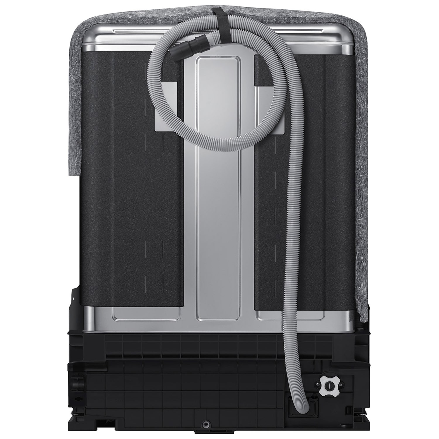 Samsung 24 in. Top Control Smart Dishwasher with 46 dBa Sound Level & 3rd-Rack - Matte Black Steel, , hires