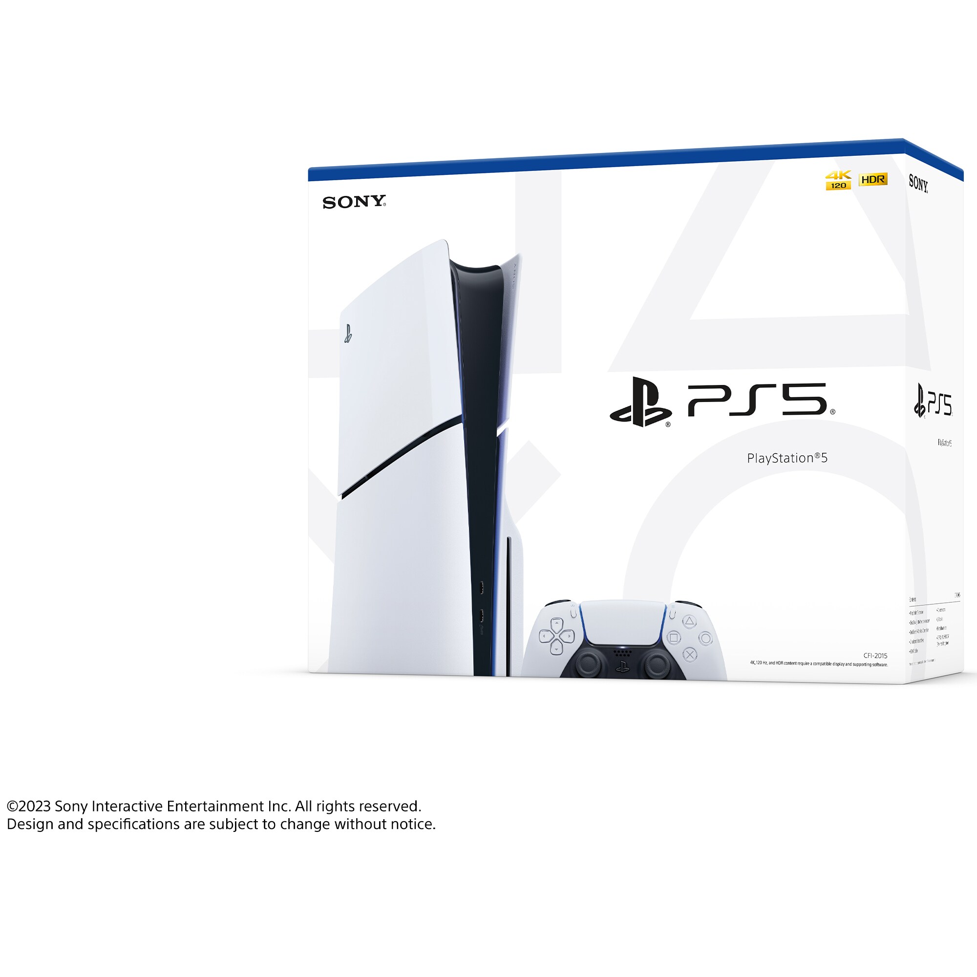 Sony - PlayStation 5 Slim Console (PS5) - White, , hires