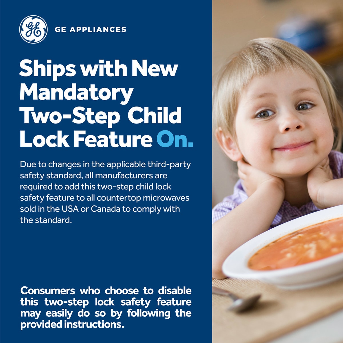 GE 24 in. 2.2 cu. ft. 1100W Smart Countertop Microwave with Sensor Cooking - Stainless Steel, , hires