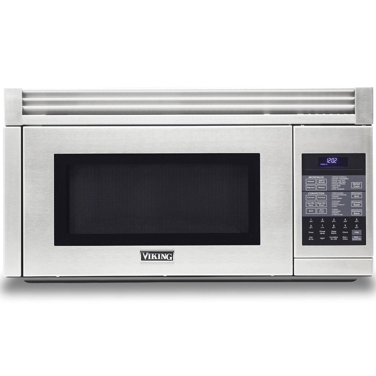 Viking 3 Series 30 in. 1.1 cu. ft. 950W Over-the-Range Microwave with 300 CFM, Convection & Sensor Cooking - Stainless Steel, , hires