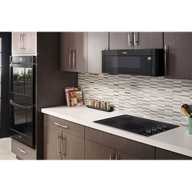 Whirlpool 30 in. 4-Burner Electric Cooktop with Simmer Burner - Black, Black, hires