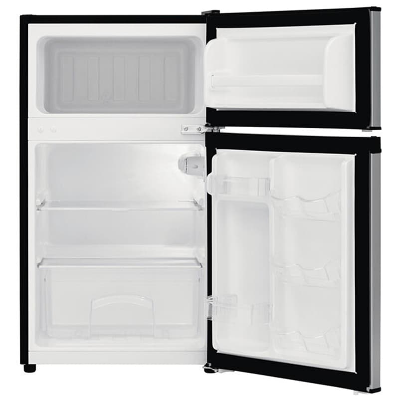 Frigidaire 19 in. 3.1 cu. ft. Mini Fridge with Top Freezer - Silver Mist, , hires