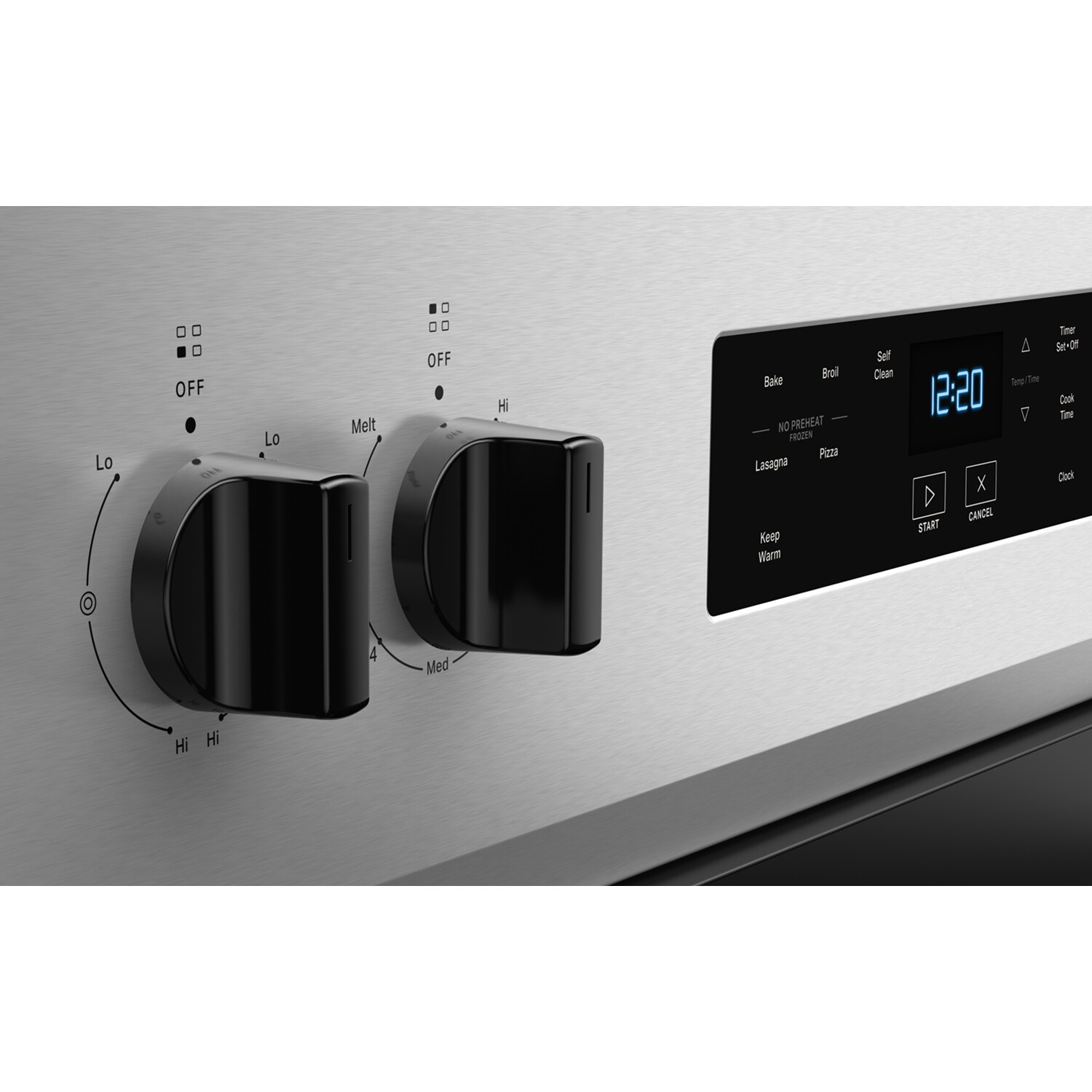 Whirlpool 30 in. 5.3 cu. ft. Electric Range with Radiant Burners - Stainless Steel, Stainless Steel, hires