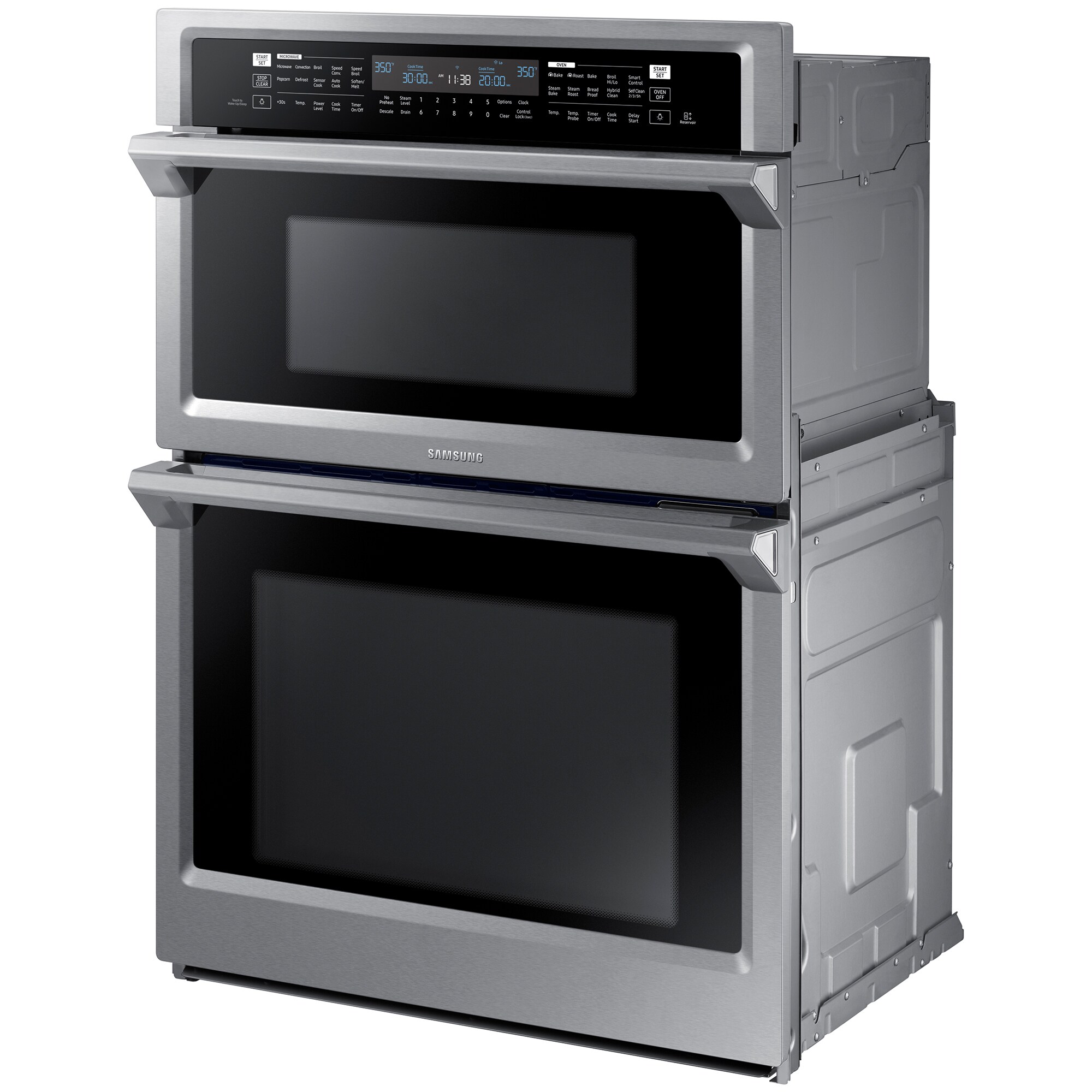 Samsung 30" 7.0 Cu. Ft. Electric Smart Double Wall Oven with Dual