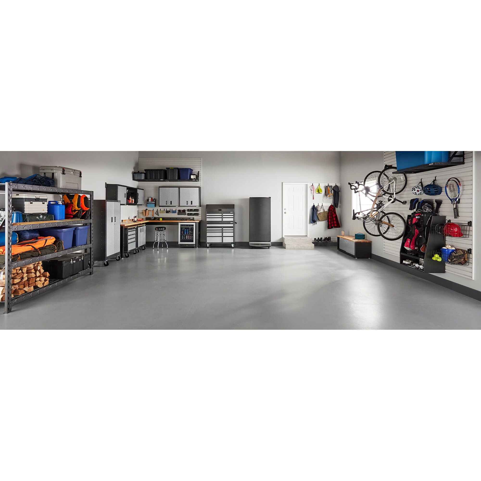 Gladiator 31 in. 17.8 cu.ft. Garage Ready Freeezerless Refrigerator - Black, , hires