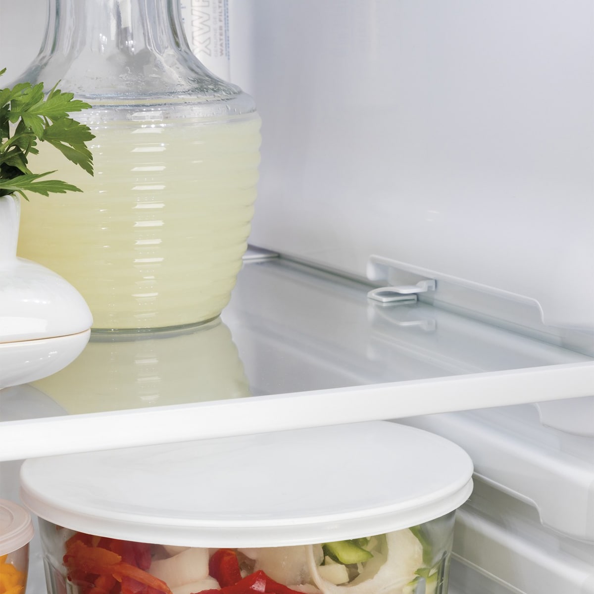 GE 36 in. 25.1 cu. ft. Side by Side Refrigerator with Ice & Water Dispenser - Fingerprint Resistant Stainless, Fingerprint Resistant Stainless, hires