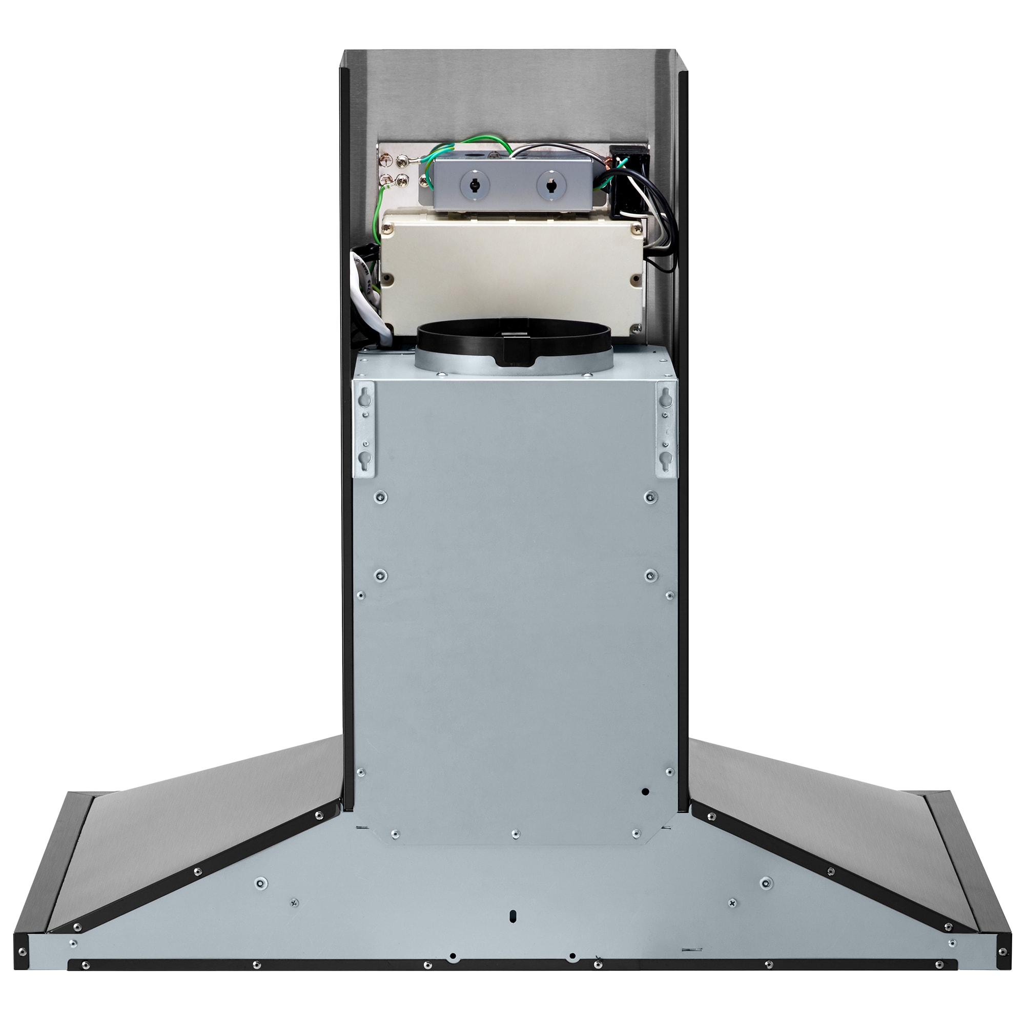 Signature Kitchen Suite 30 in. Smart Ducted Chimney Style Range Hood with 600 CFM, 5 Fan Speeds & 1 LED Light - Stainless Steel, , hires