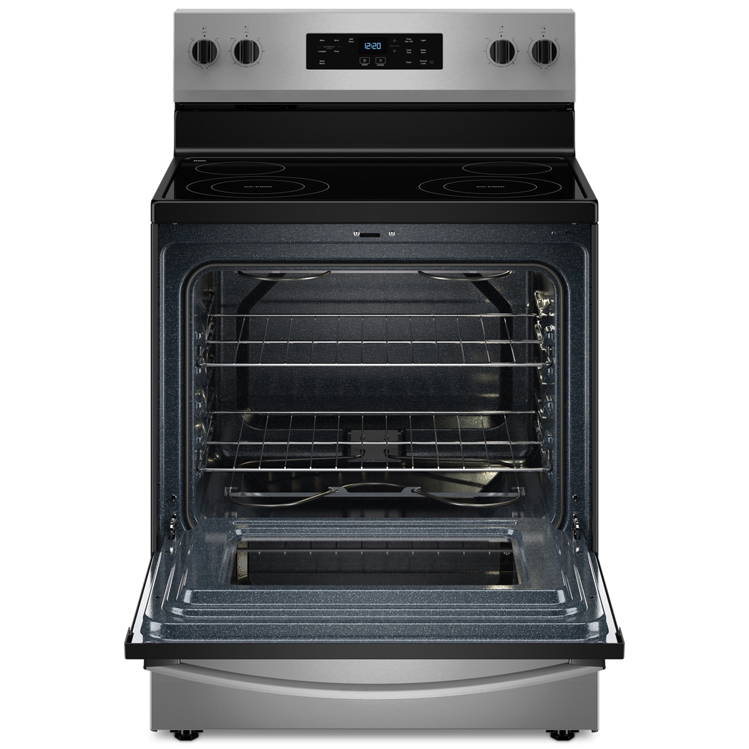 Whirlpool 30 in. 5.3 cu. ft. Electric Range with Radiant Burners - Stainless Steel, Stainless Steel, hires