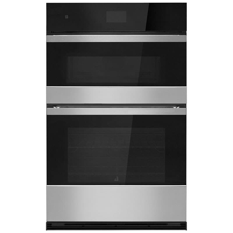 JennAir Noir 27 in. 5.7 cu. ft. Speed Electric Microwave/Wall Oven Combo with Standard Convection & Sensor Cooking - Floating Glass Black, , hires