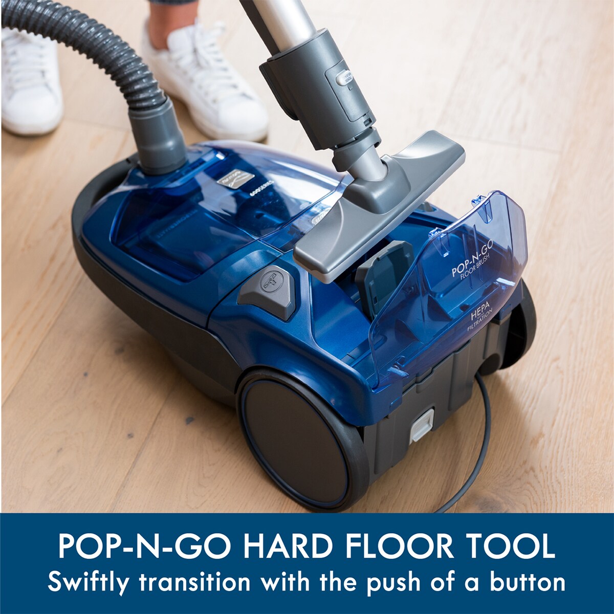 Kenmore POP-N-GO Pet Canister Vacuum with HEPA Filter & 4 Additional Tools, , hires