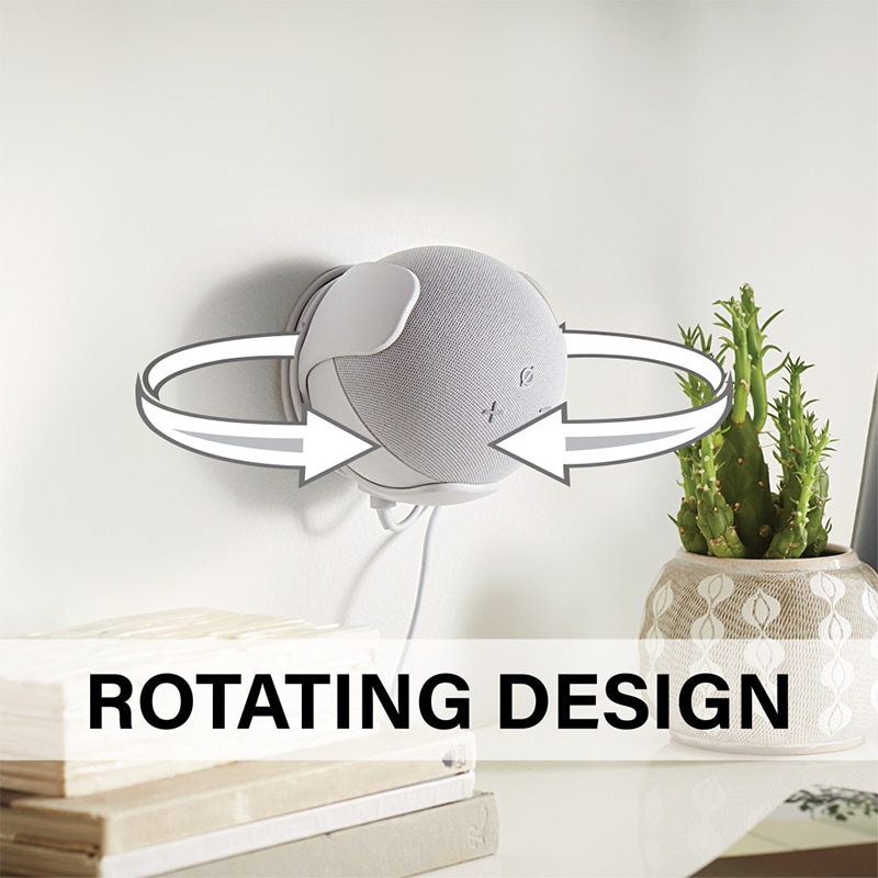 Sanus 4th Gen Echo Dot Mount - White, , hires