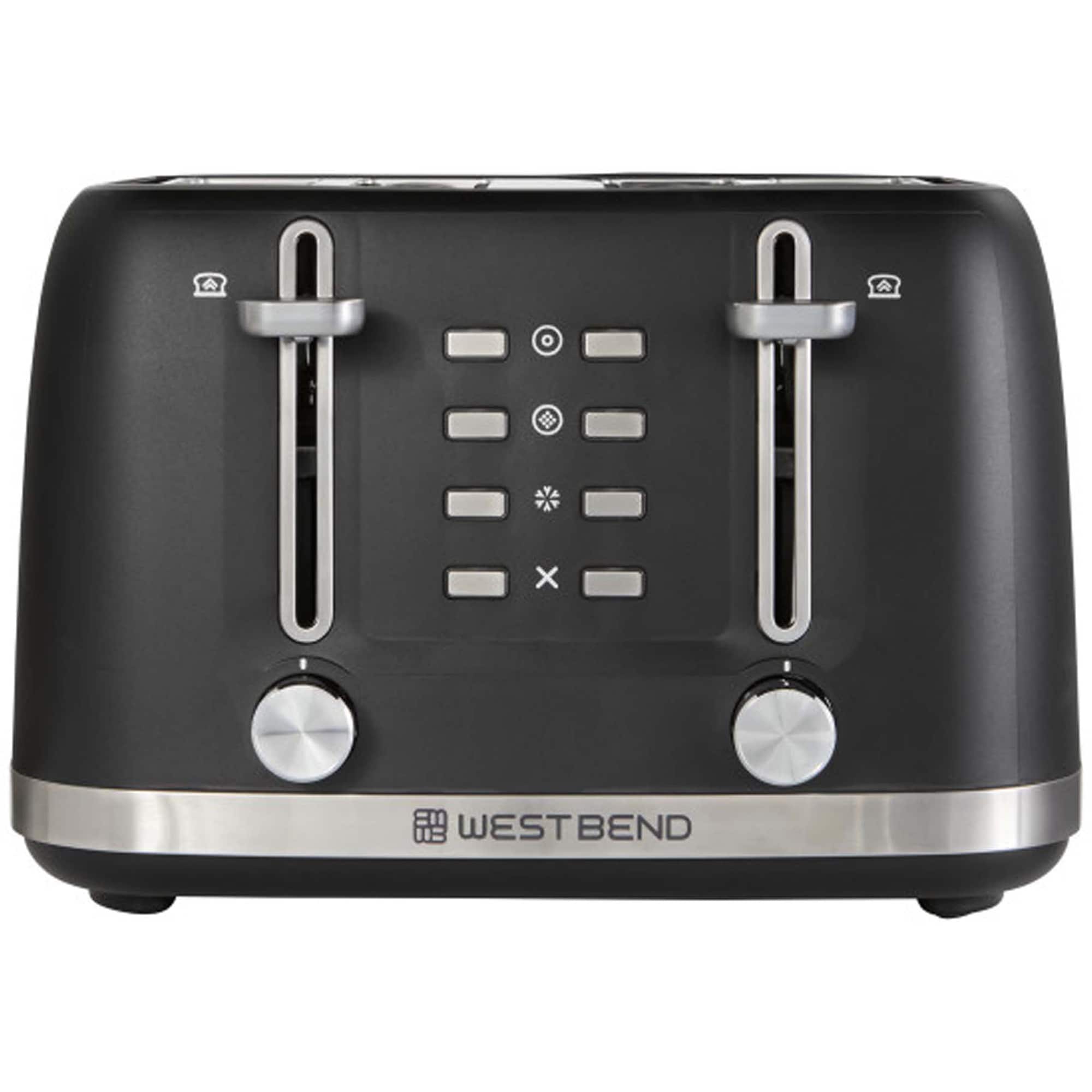 Westbend 4-Slice Toaster - Black, , hires