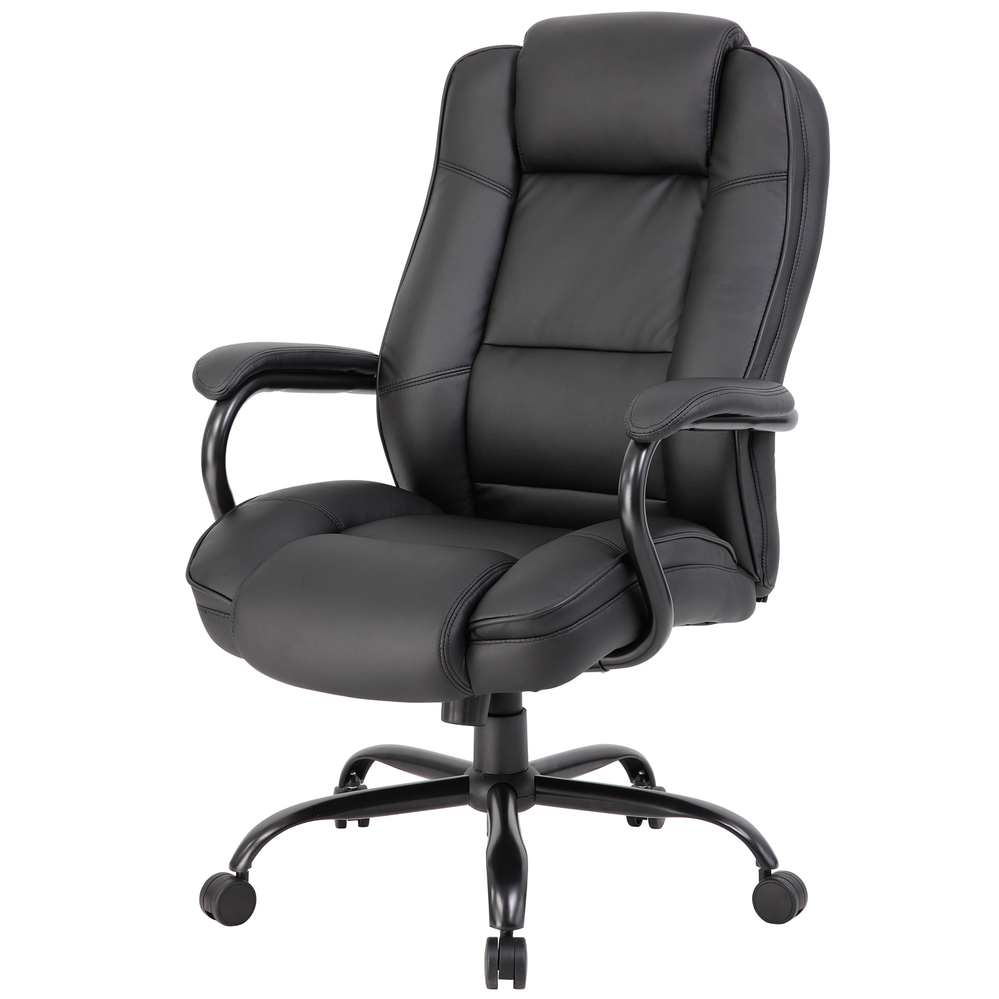 Boss Heavy Duty Big & Tall Executive Chair - Black, , hires