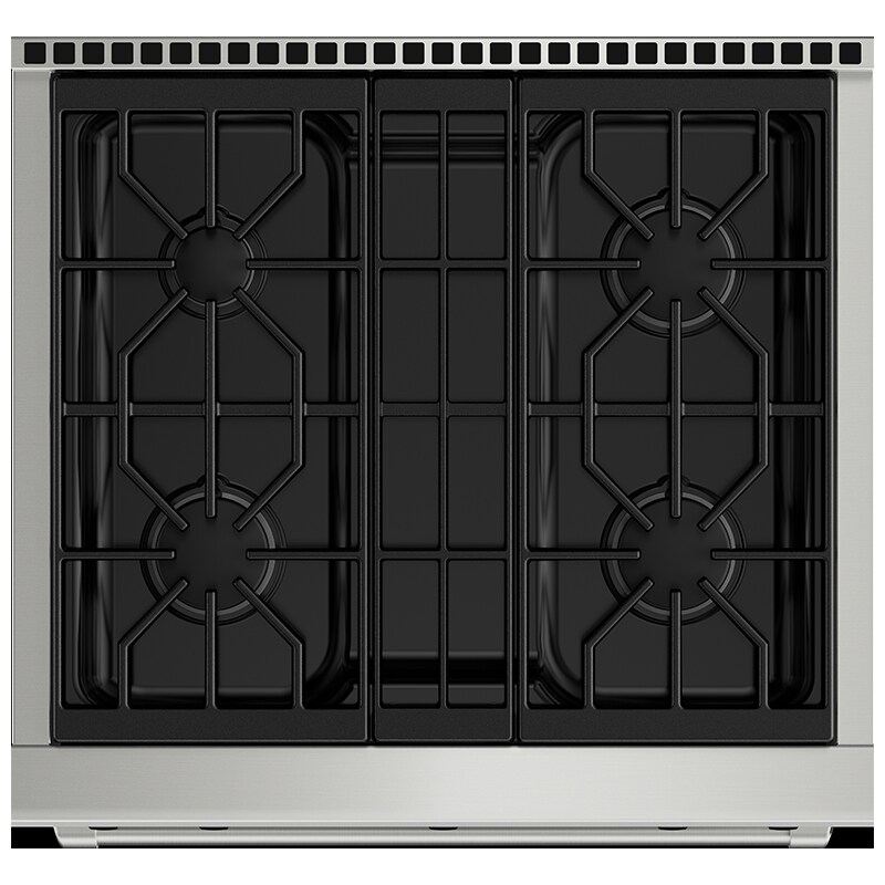 Wolf 30 in. 4.4 cu. ft. Standard Convection Gas Range with 4 Sealed Burners - Stainless Steel, , hires
