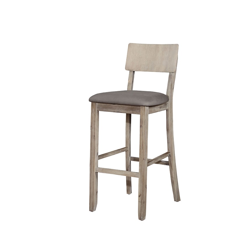 Joley Gray Wash Bar Stool, , hires