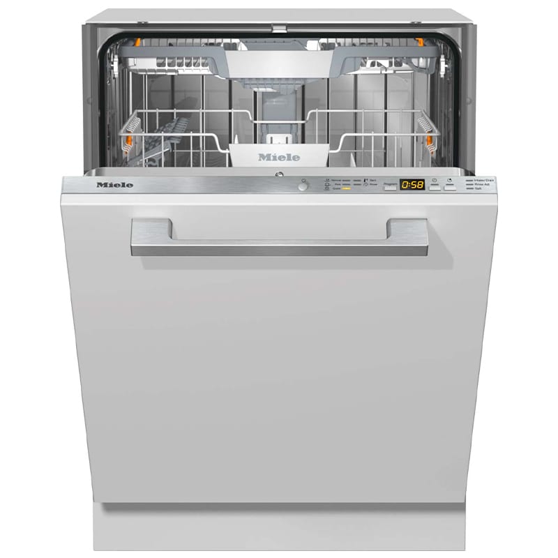 Miele 24 in. Top Control Dishwasher with 42 dBa Sound Level & 3rd-Rack - Custom Panel Ready, , hires