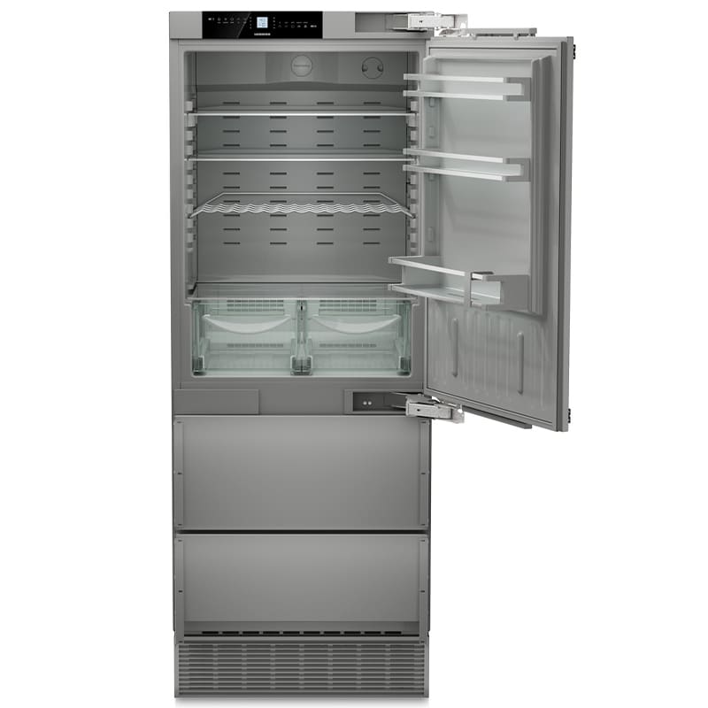 Liebherr 30 in. 14.1 cu. ft. Built-In Counter Depth Bottom Freezer Refrigerator with Ice Maker - Custom Panel Ready, , hires