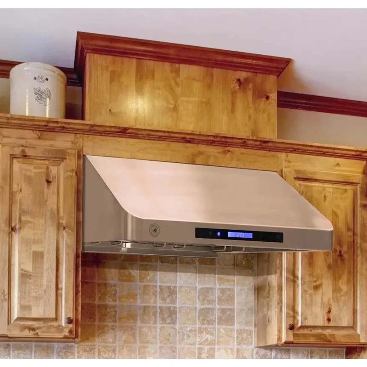 Brama 30 in. Standard Style Range Hood with 4 Speed Settings, 425 CFM & 2 LED Lights - Stainless Steel, , hires
