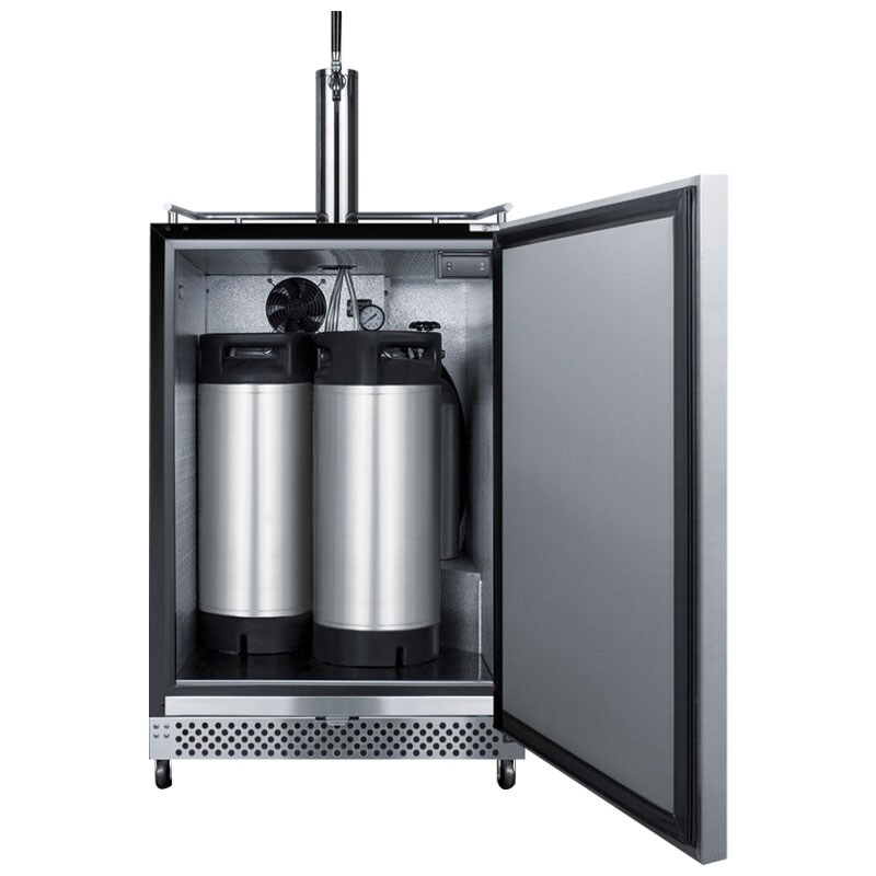 Summit 24 in. Builtin Outdoor Cold Brew Kegerator P.C. Richard & Son