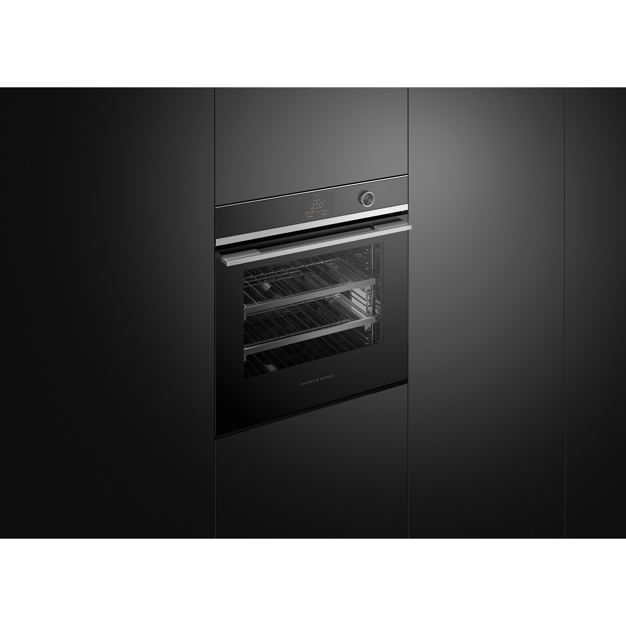 Fisher & Paykel Series 11 24 in. 3 cu. ft. Smart Steam Electric Single Wall Oven with Standard Convection - Stainless Steel, , hires