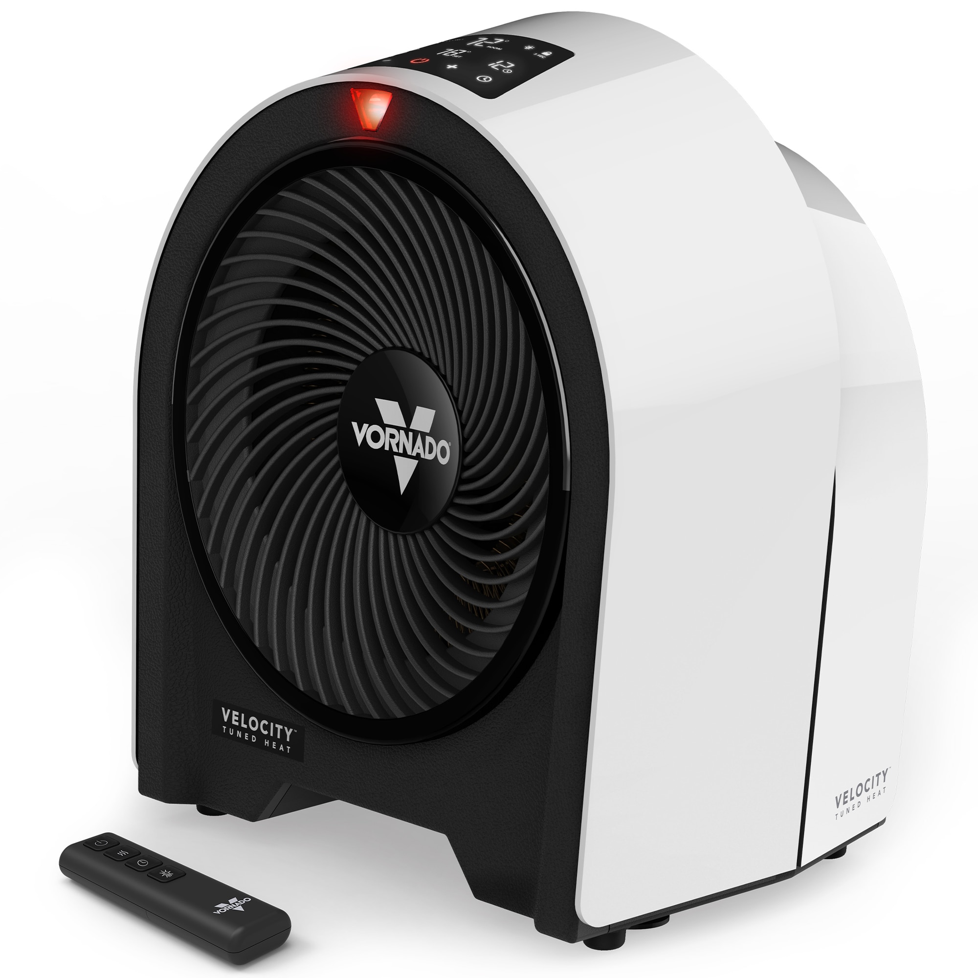 Vornado VELOCITY 5R+ Fan Space Heater with 2 Heat Settings & Overheat Safety Shut-Off - White Ice, , hires