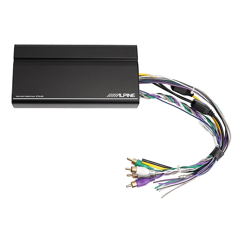 Alpine 4 Channel Car Amplifier KTA-450, , hires