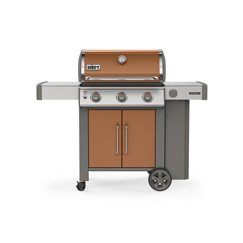 Weber Genesis II E-315 3-Burner Propane Gas Grill - Copper (61025001)