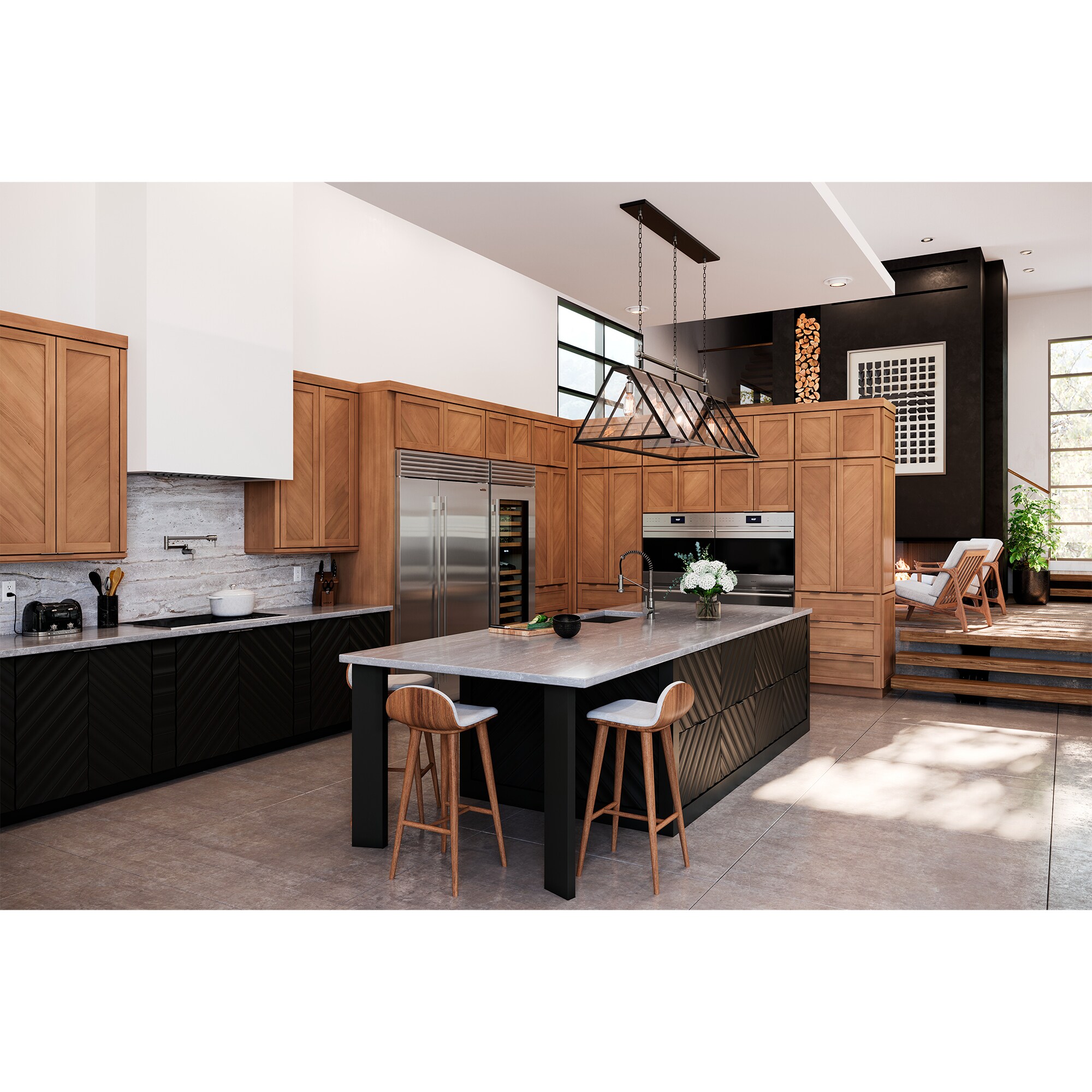 Wolf Transitional Series 36 in. Induction Cooktop with 5 Smoothtop Burners - Black, , hires