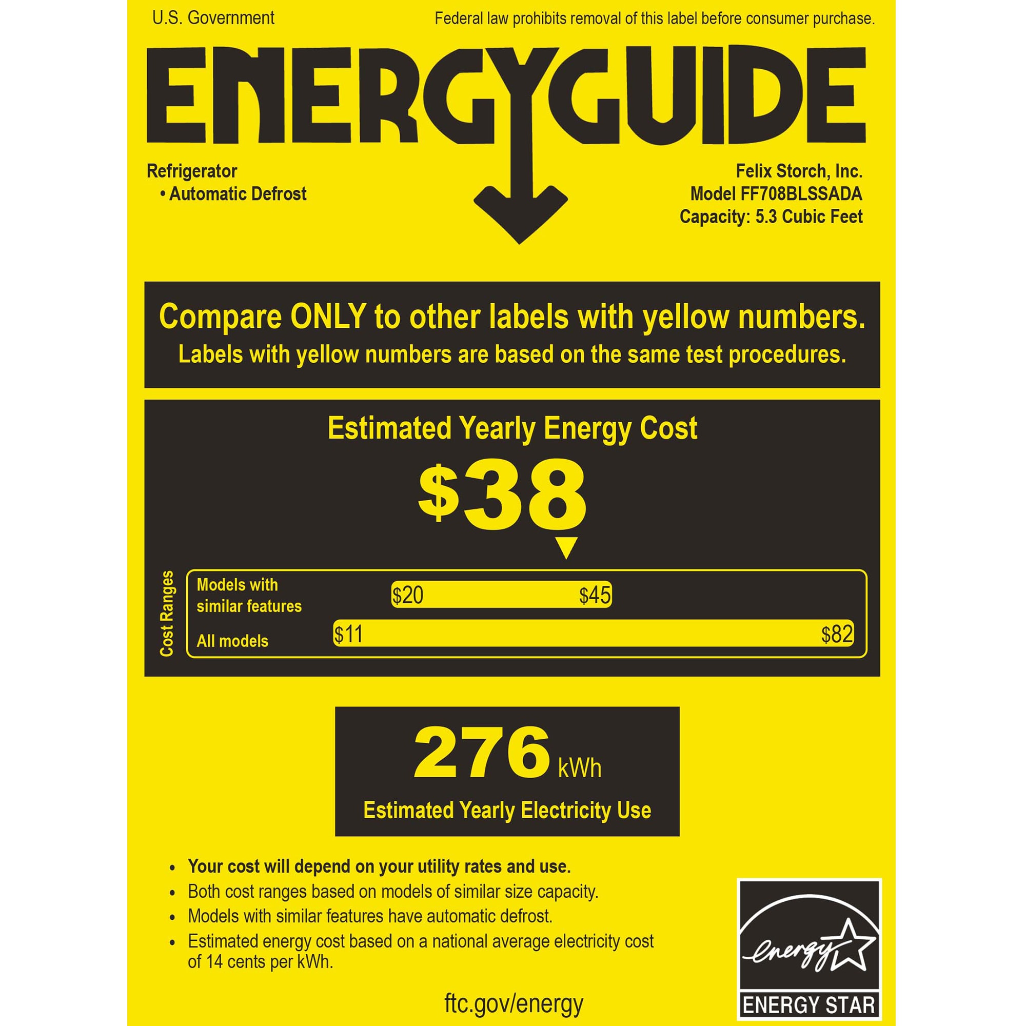 Summit 24 in. 5.3 cu. ft. ADA Compliant Undercounter Refrigerator - Stainless Steel with Black Cabinet, , hires