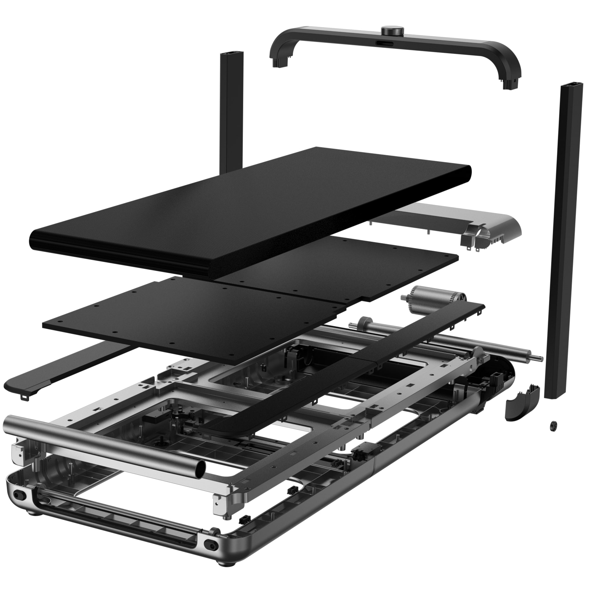 Kingsmith Double Fold And Stow Treadmill - Black, , hires