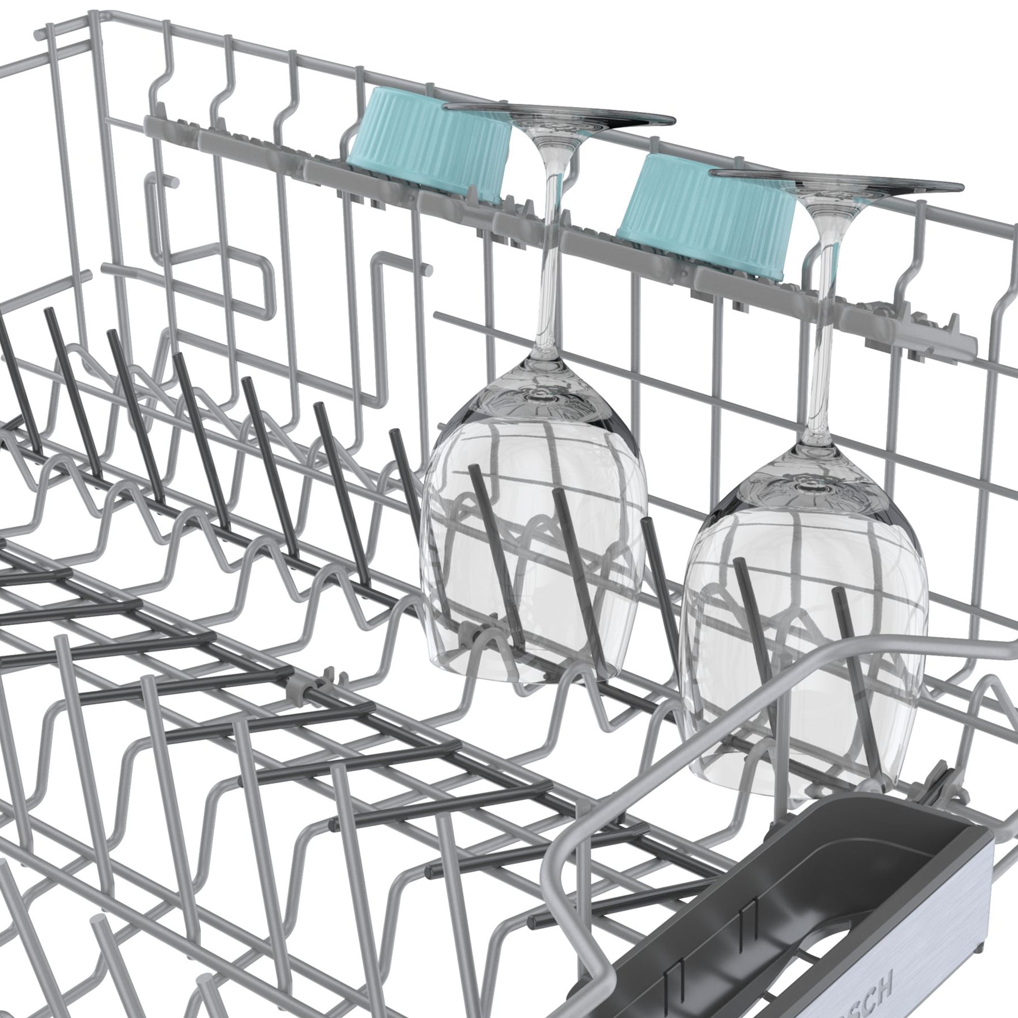 Bosch 800 Series 24 in. Top Control Smart Dishwasher with 42 dBa Sound Level, 3rd-Rack, CrystalDry & Pocket - Stainless Steel, Stainless Steel, hires