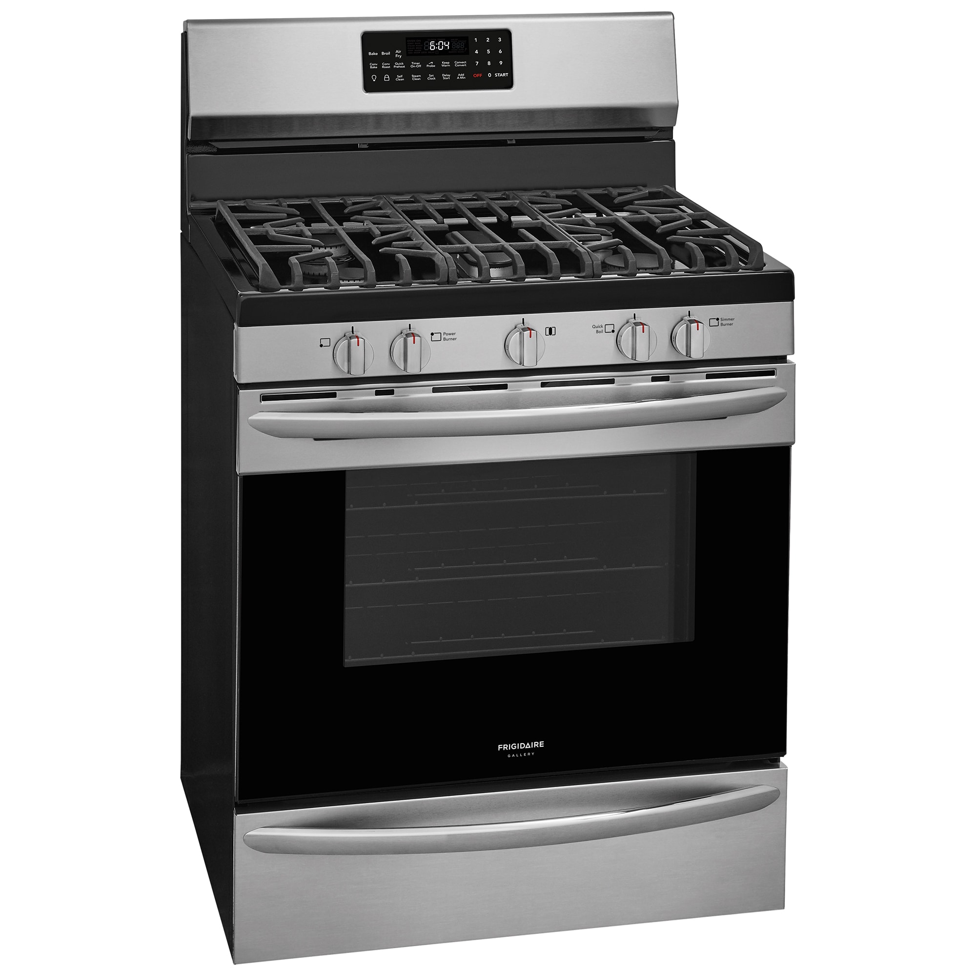 Frigidaire Gallery Series 30" Freestanding Gas Range with 5 Sealed