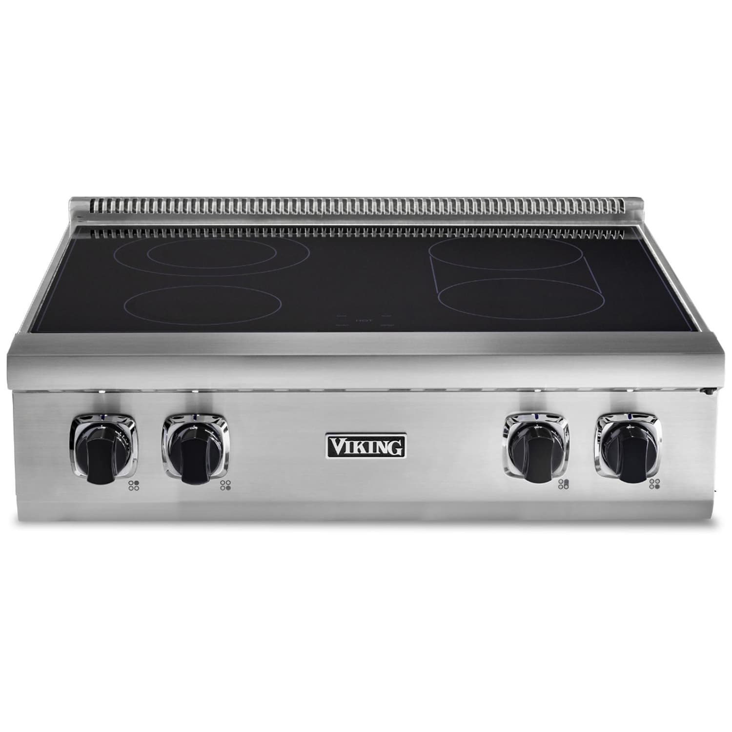 Viking 5 Series 30 in. 4-Burner Electric Rangetop with Simmer Burner & Power Burner - Stainless Steel, , hires