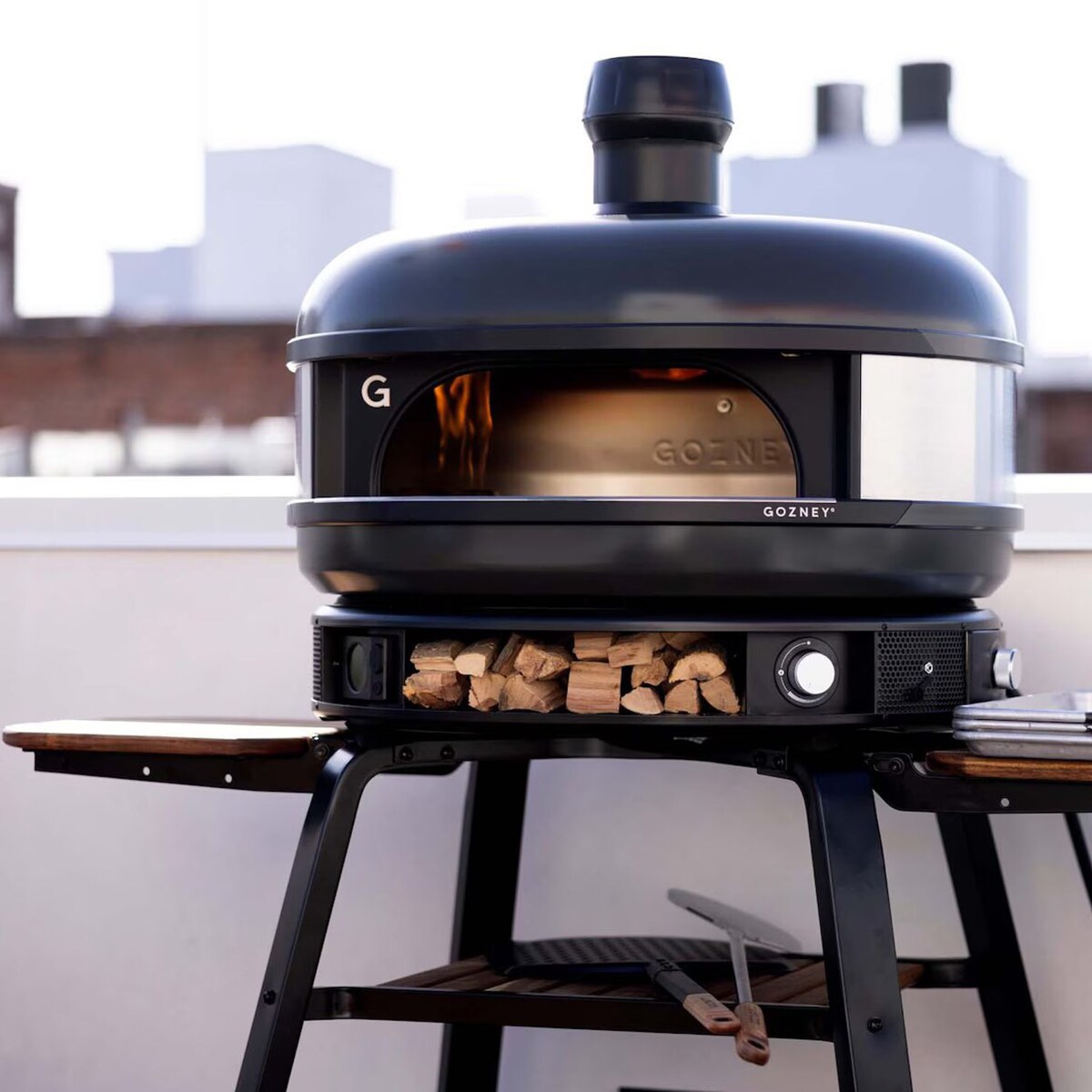 Gozney Dome Natural Gas Outdoor Pizza Oven - Black, , hires