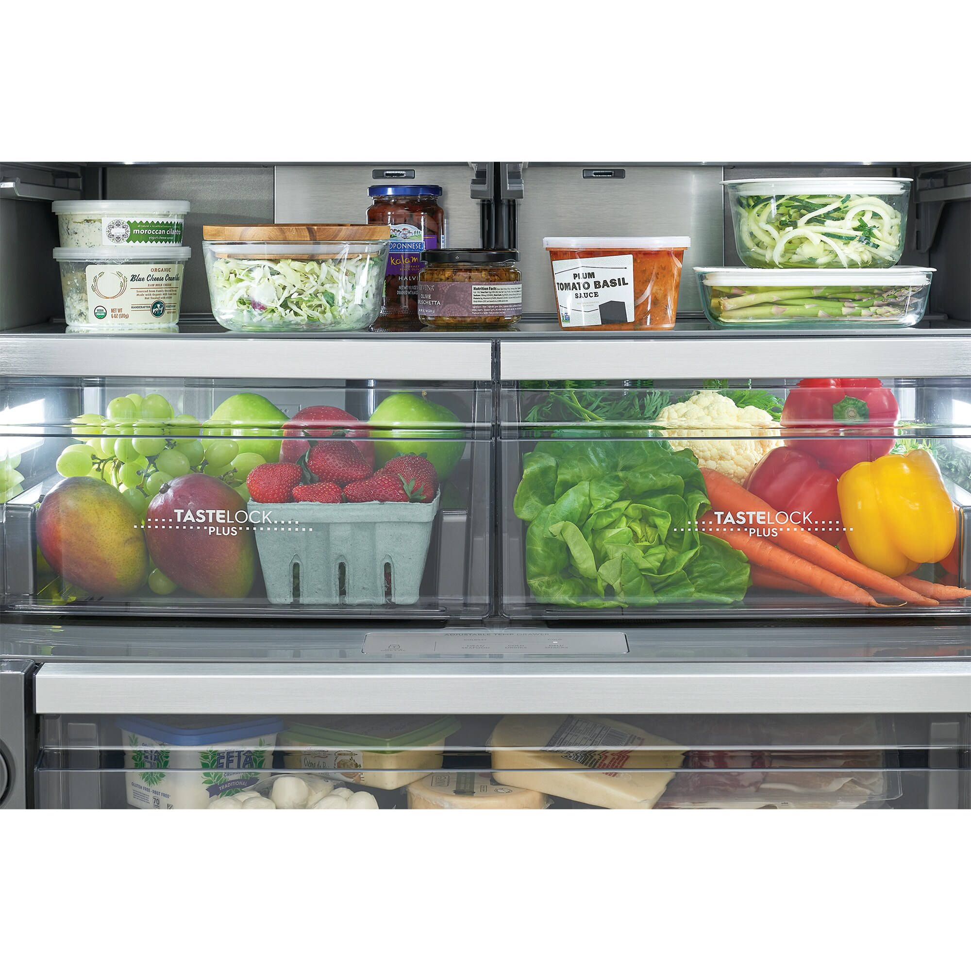 Electrolux 36 in. 23.3 cu. ft. Counter Depth French Door Refrigerator with Internal Water Dispenser - Stainless Steel, , hires