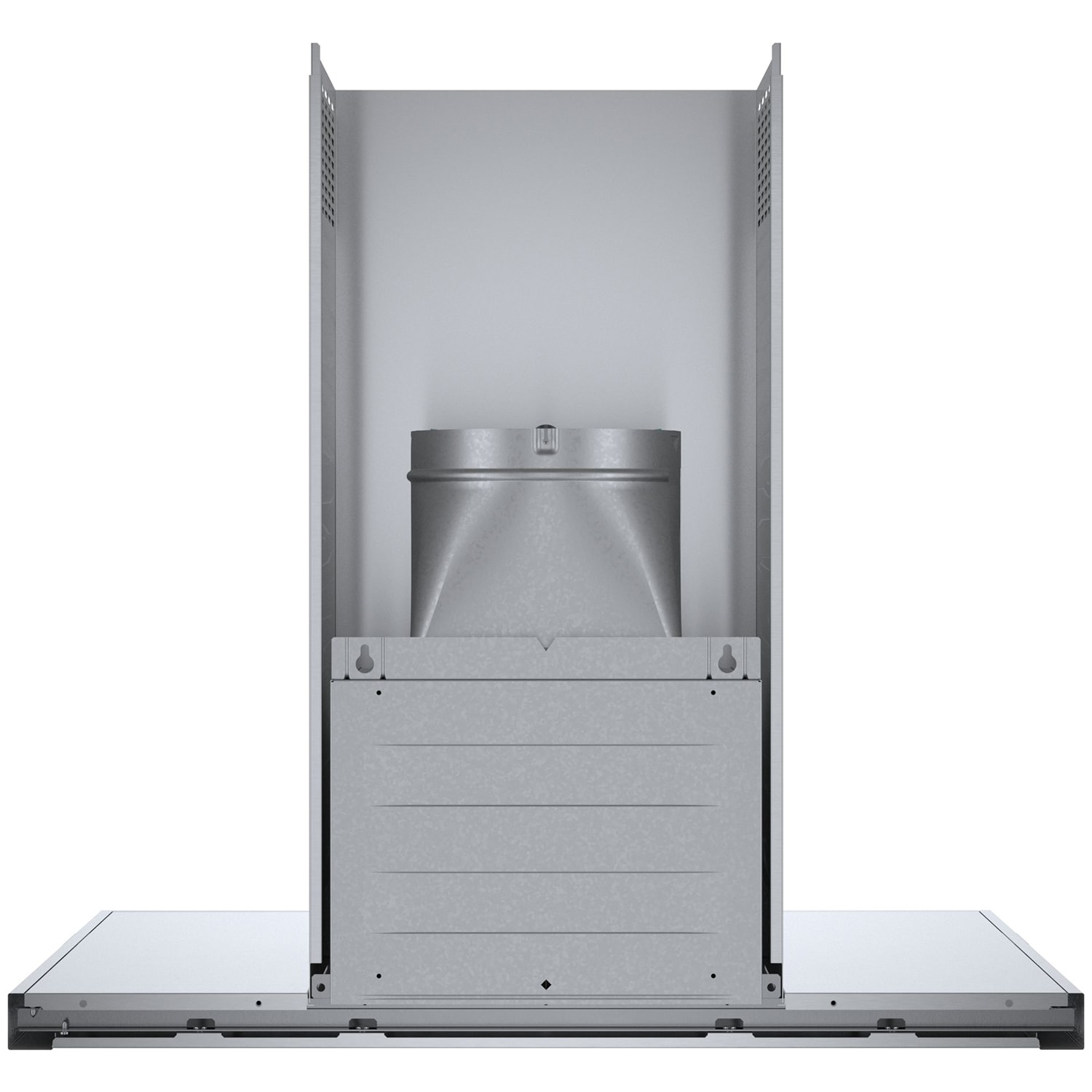 Bosch 500 Series 30 in. Convertible Chimney Style Range Hood with 600 CFM, 4 Fan Speeds & 2 Halogen Lights - Stainless Steel, , hires