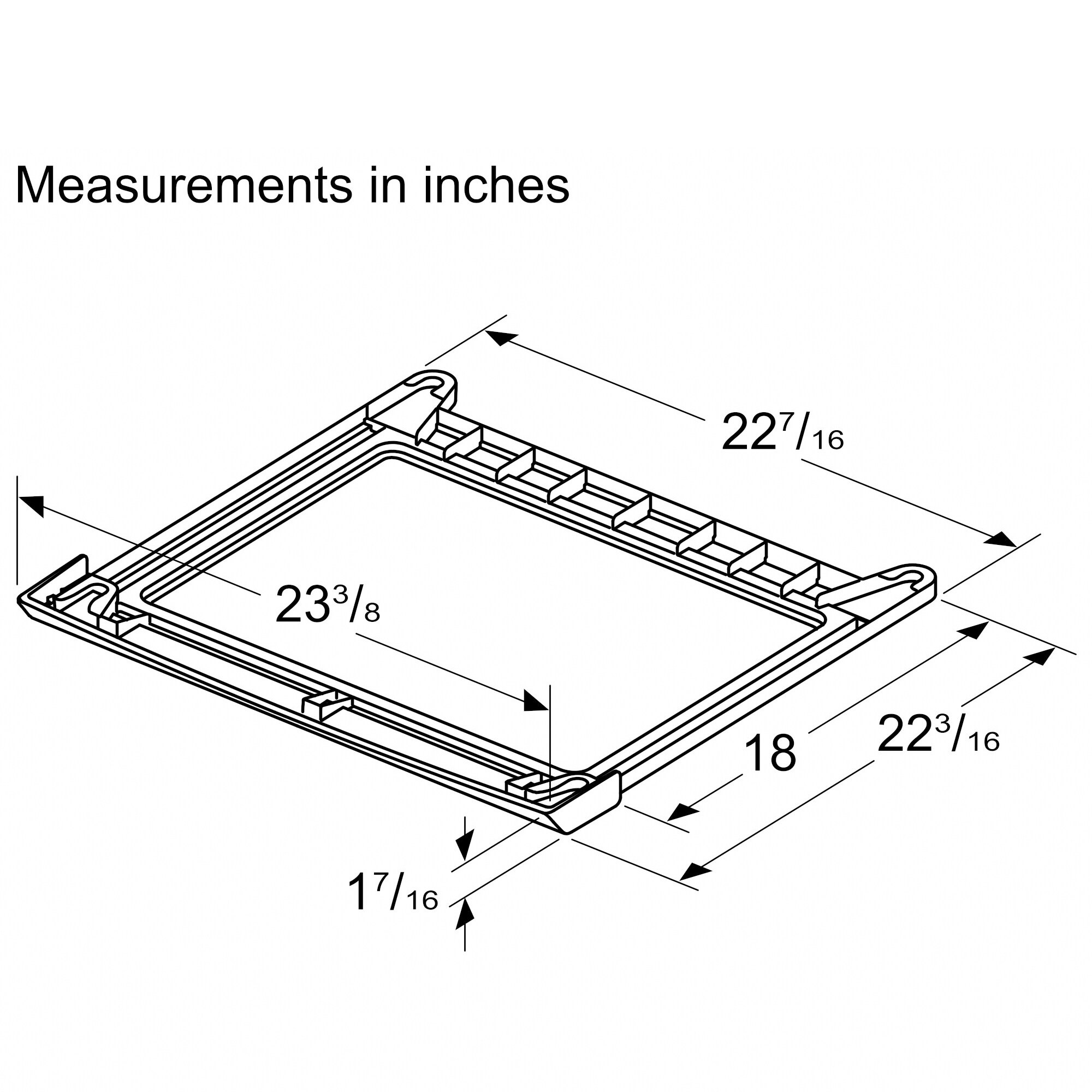 Bosch Stacking without Shelf for 800 Series Dryer WQB245AXUC - Graphite, , hires
