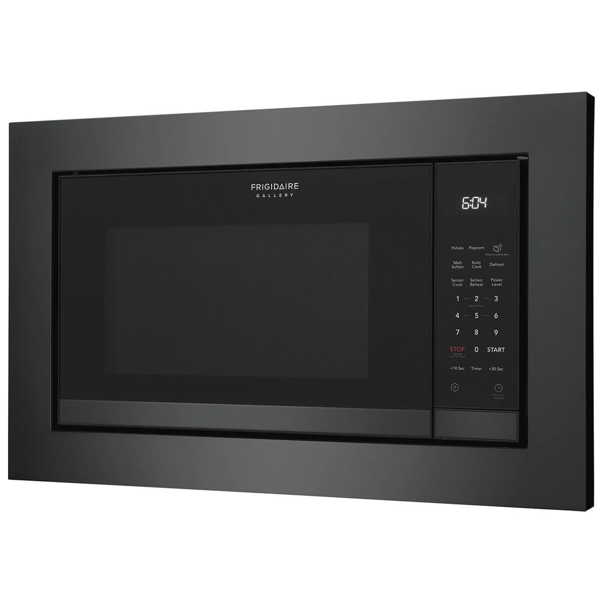 Frigidaire Gallery 24 in. 2.2 cu. ft. 1100W Built-In Microwave with Sensor Cooking - Black Stainless Steel, , hires