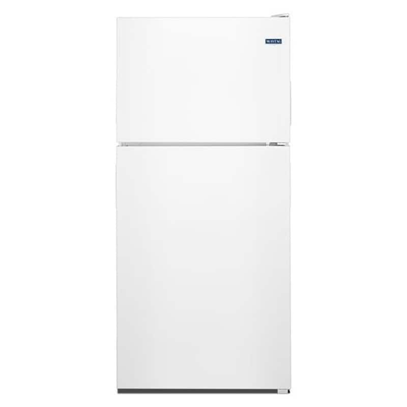 Maytag 33 in. 20.5 cu. ft. Top Freezer Refrigerator - White Ice, White Ice, hires