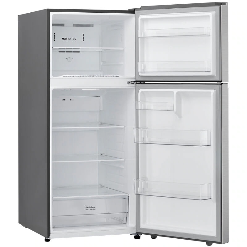 LG 28 in. 17.5 cu. ft. Garage Ready Top Freezer Refrigerator - PrintProof Stainless Steel, PrintProof Stainless Steel, hires