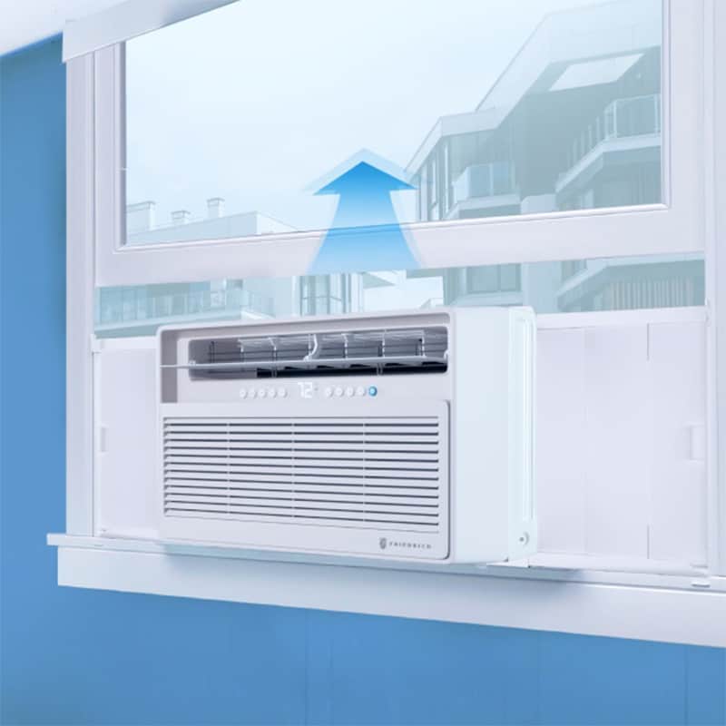 Friedrich Chill Premier Inverter Series 18,000 BTU 230V Smart Window/Wall Air Conditioner with 3 Fan Speeds, Remote Control - White, , hires