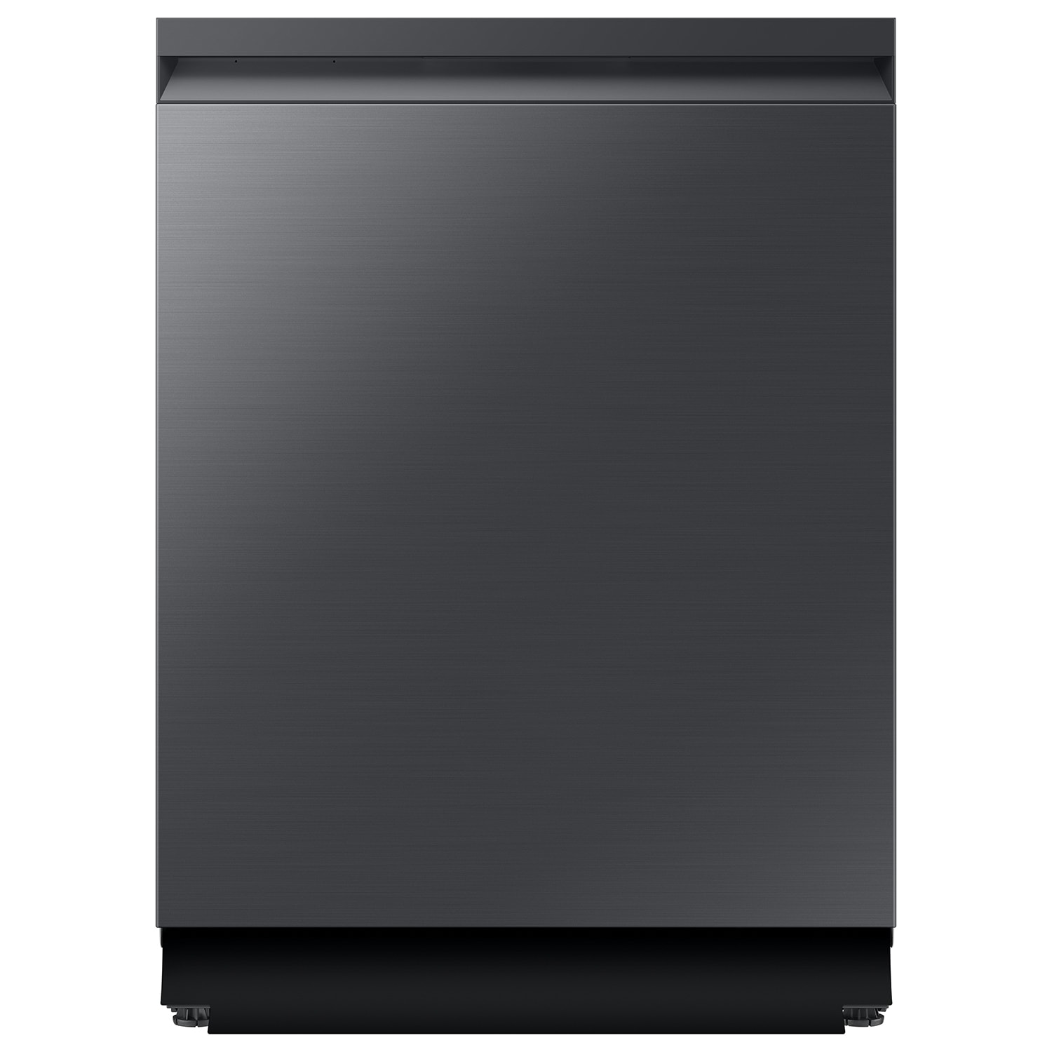 Samsung Bespoke 24 in. Top Control Smart Dishwasher with 38 dBA Sound Level, 3rd-Rack, Smart Dry with AutoRelease Door & Pocket Handle - Fingerprint Resistant Matte Black Steel, , hires