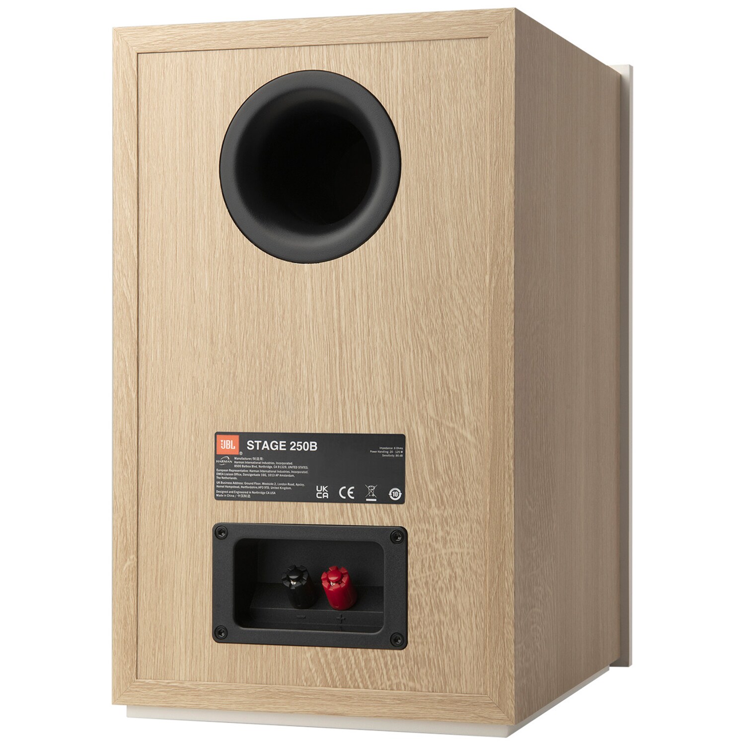 JBL Stage 250B 2 Way 5.25 in. (130 mm) Bookshelf Loudspeaker - Latte, Latte, hires