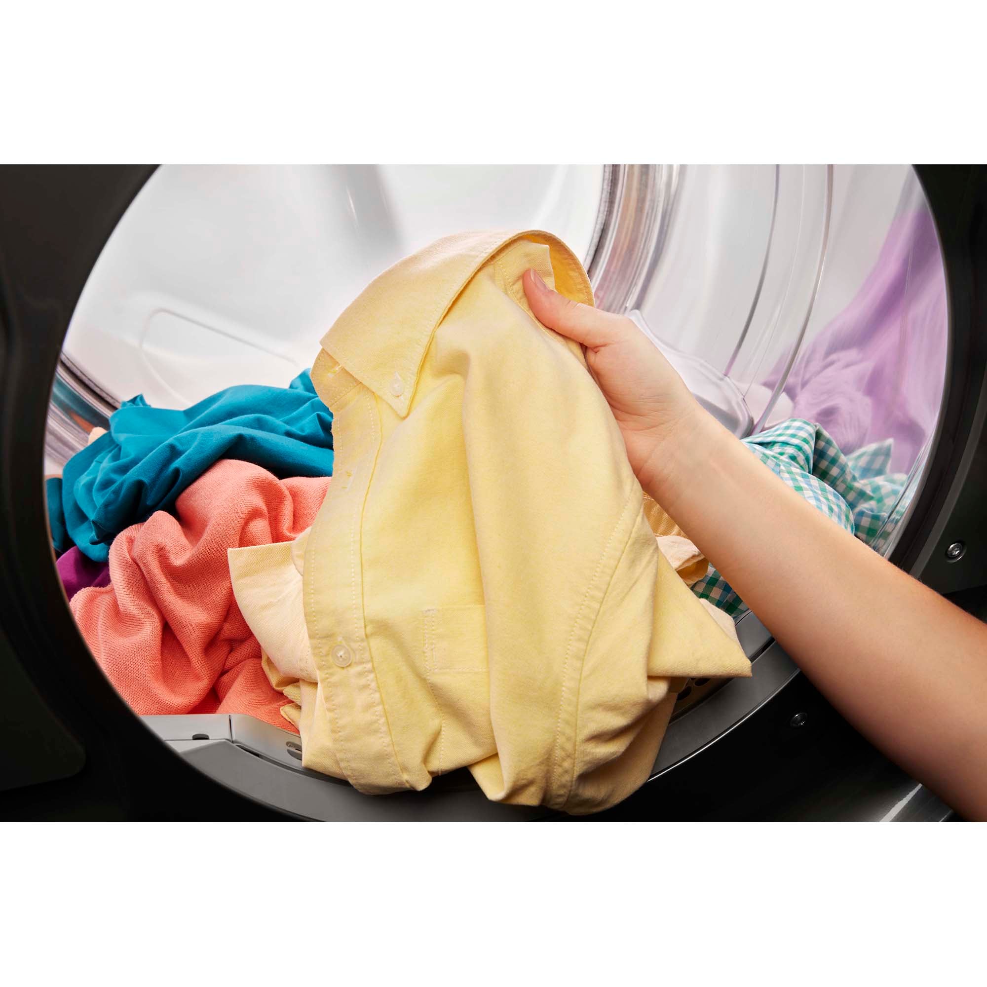 Whirlpool 27 in. 7.4 cu. ft. Stackable Gas Dryer with Sensor Dry, Sanitize & Steam Cycle - White, , hires