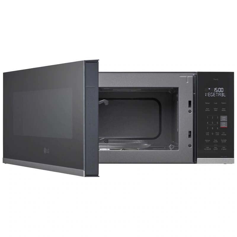 LG 30 in. 1.3 cu. ft. 1000W Low Profile Smart Over-the-Range Microwave with 400 CFM - PrintProof Stainless Steel, , hires