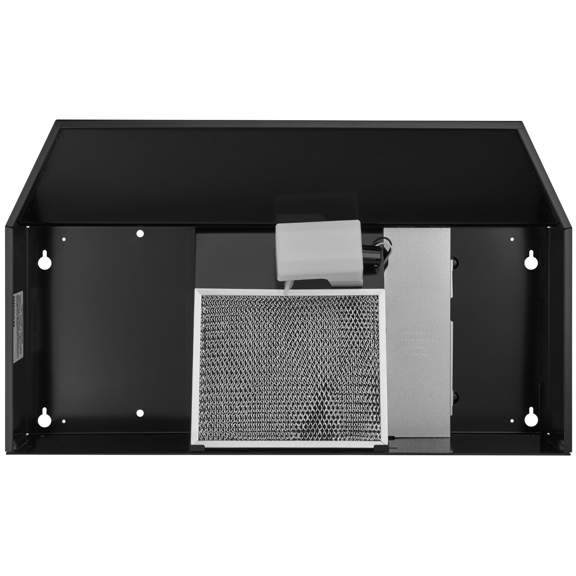 Broan 41000 Series 30 in. Standard Style Range Hood with 2 Speed Settings, Ductless Venting