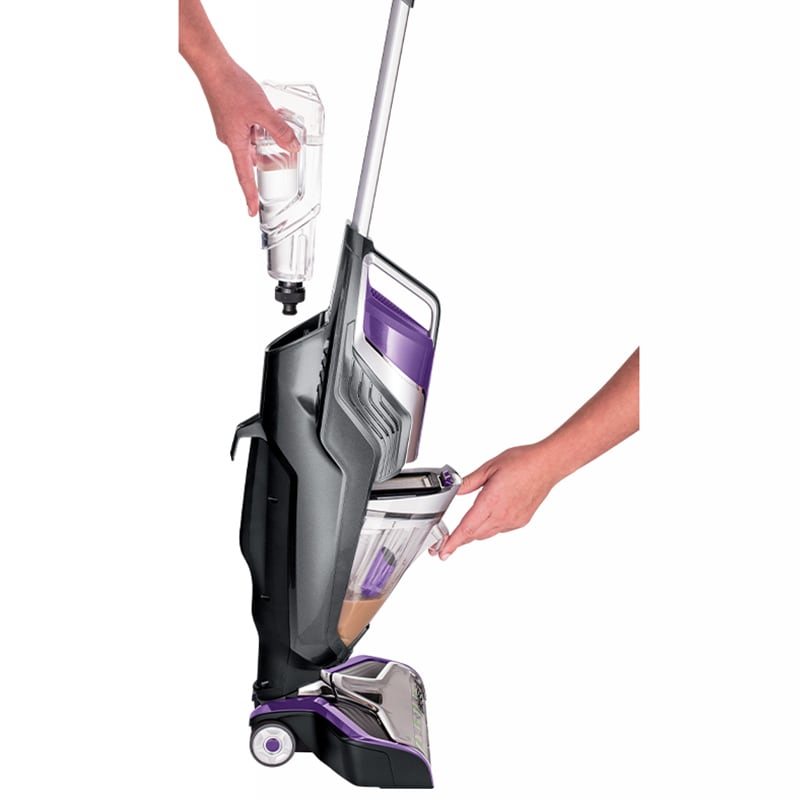 Bissell CrossWave Pet Pro Wet/Dry Multi-Surface Vacuum - Titanium With Grapevine Purple and Sparkle Silver, , hires