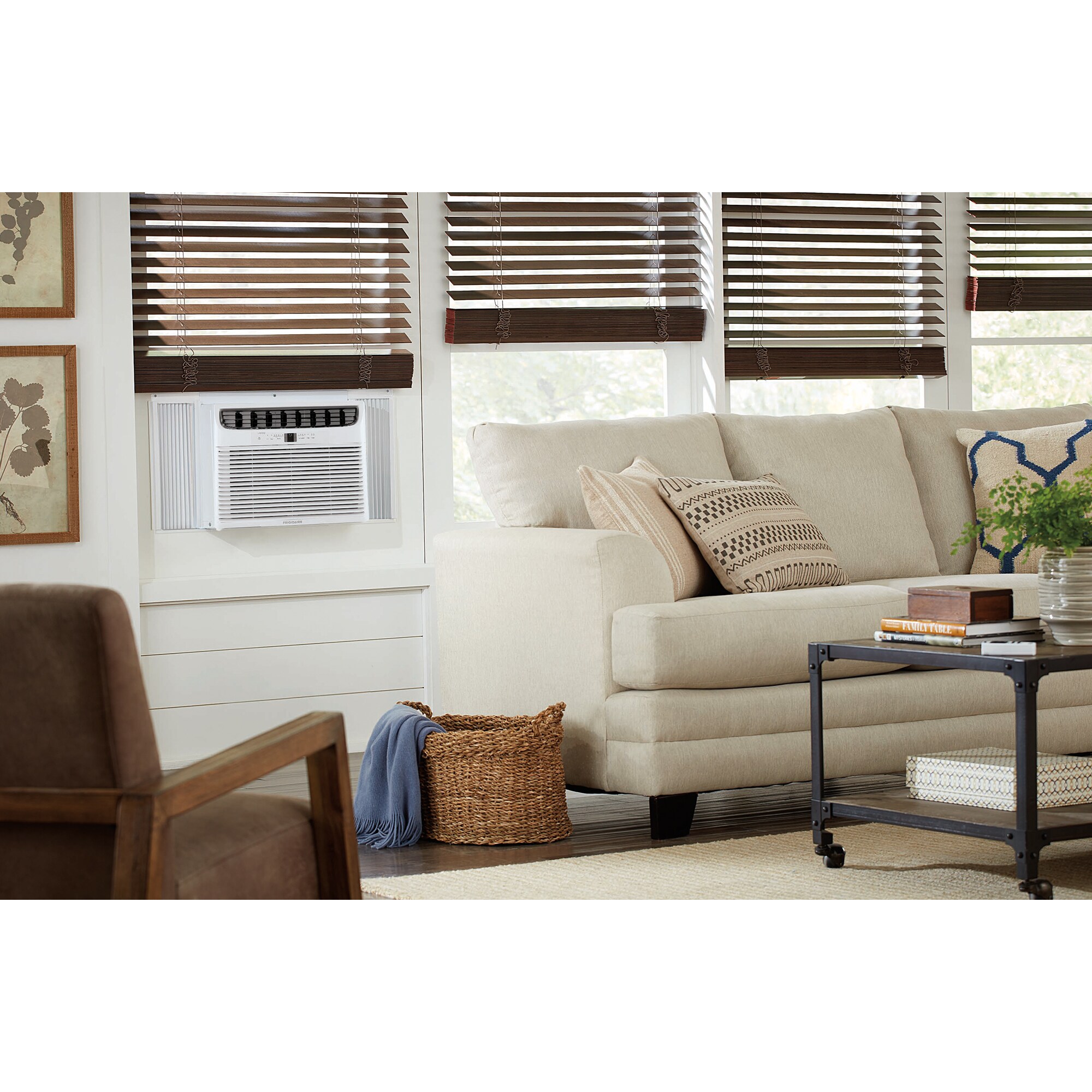 Frigidaire 18,800 BTU 230V Heat/Cool Window Air Conditioner with 3 Fan Speeds, Sleep Mode & Remote Control - White, , hires
